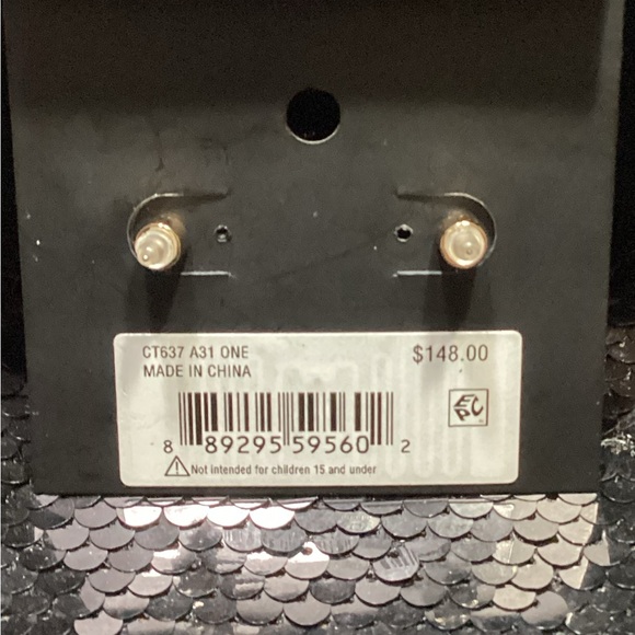 Rare Unique Coach Gold and Silver Butterfly Drop Earrings - Picture 2 of 6